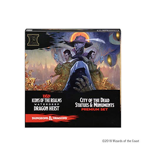 WizKids D&D Icons of The Realms: Waterdeep Dragon Heist City of The Dead Set