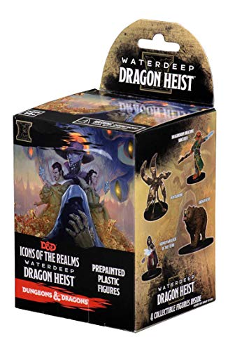WizKids D&D Icons of The Realms: Waterdeep Dragon Heist (Standard) D&D, Booster