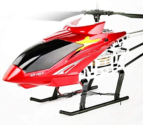 WNSS9 Helicóptero gigante grande al aire libre los 85CM RC con giroscopio LED Light Radio Control Remoto 3.5 canales helicóptero de carga Boy Toy Electric Aircraft niños Drone Principiante fáciles de