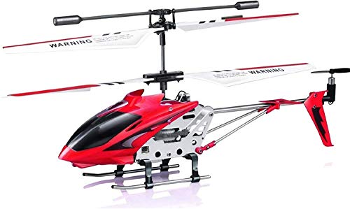 WNSS9 Helicóptero gigante grande al aire libre los 85CM RC con giroscopio LED Light Radio Control Remoto 3.5 canales helicóptero de carga Boy Toy Electric Aircraft niños Drone Principiante fáciles de