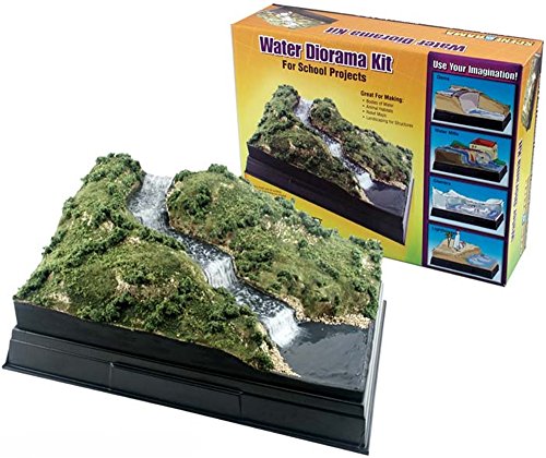 Woodland Scenics cartón Diorama Kit Agua