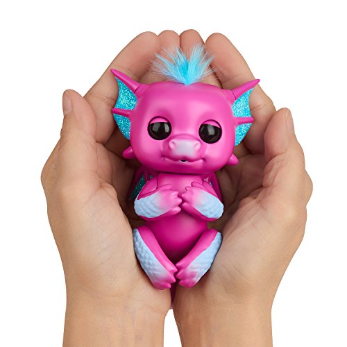 Wowwee- Sandy Mascota Interactiva, Color Rosa con Glitter (3583)