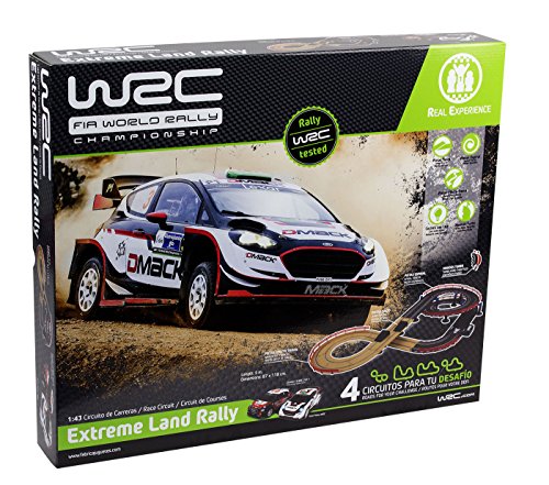 WRC Extreme Land Rally, color negro (Fábrica De Juguetes 91001.0) , color/modelo surtido