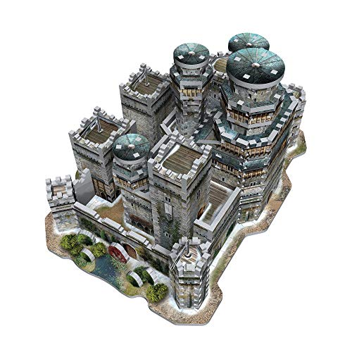 Wrebbit 3D- Castillo Puzzle 3D Juego de Tronos Invernalia, Multicolor (W3D-2018)