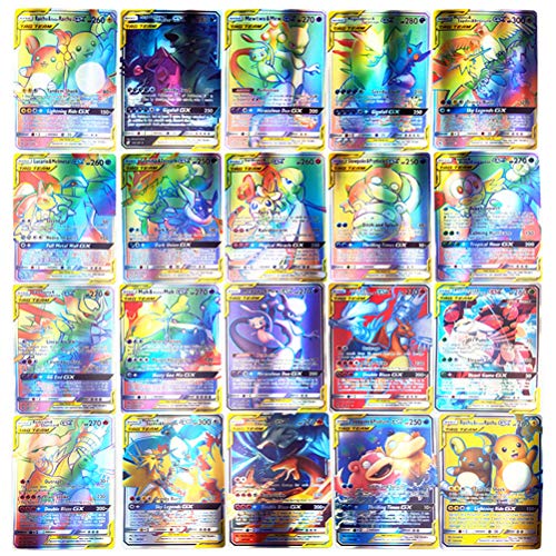 Wuawtyli Cartas Pokémon-150 Piezas Pokémon Cartas Coleccionables para Niños, Mejores Regalos para Niños-Regalos de Cumpleaños, Regalos de Año Nuevo,Pokemon para Tarjetas Chico Chica