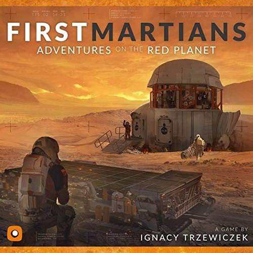 Wydawnictwo Portal POP00088 Juego de Tablero First Martians: Adventures on The Red Planet