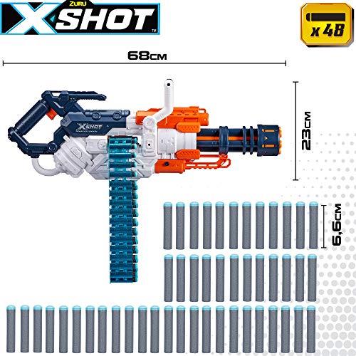 X-Shot - Ametralladora con munición Crusher Excel (46562)
