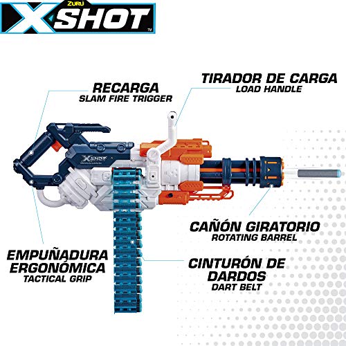 X-Shot - Ametralladora con munición Crusher Excel (46562)