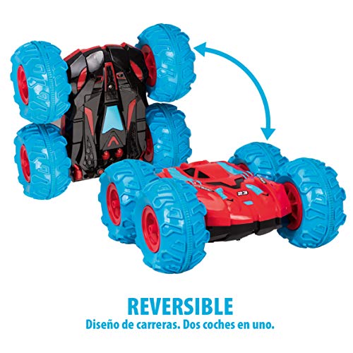 Xtrem Raiders Superbound - Anfibio teledirigido para Niños, Azul/Rojo
