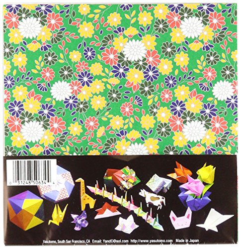 Yasutomo Piegare ' EMS Origami Carta 5,875" 16/Pkg-Folk Art