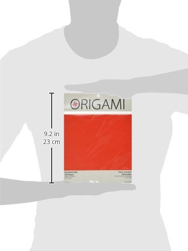 Yasutomo Piegare ' EMS Origami Carta 6,75" Colori assortiti 100/Pkg