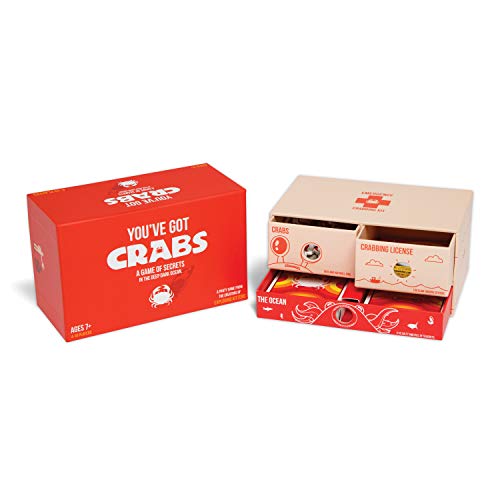 You've Got Crabs Juego: A Family Friendly Card Game from Exploding Kittens - en Inglés