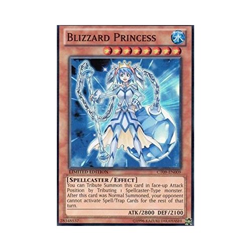 Yu-Gi-Oh! - Blizzard Princess (CT09-EN009) - 2012 Collectors Tins - Limited Edition - Super Rare by Yu-Gi-Oh!