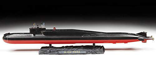 Zvezda Nuklear-U-Boot Delta IV KL-Maqueta de Barco (Escala 1:350, plástico), diseño de delfín (9062)