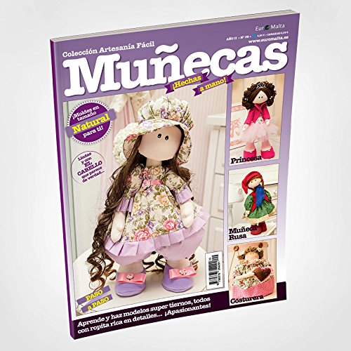 3 revistas de Muñecas de tela RUSAS + 1 tela + 1 Peluca