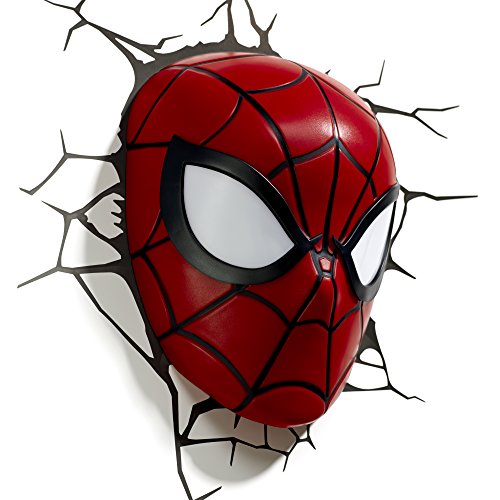 3D Light FX Lámpara de Pared LED, diseño de Marvel con Spiderman 3D de la Marca