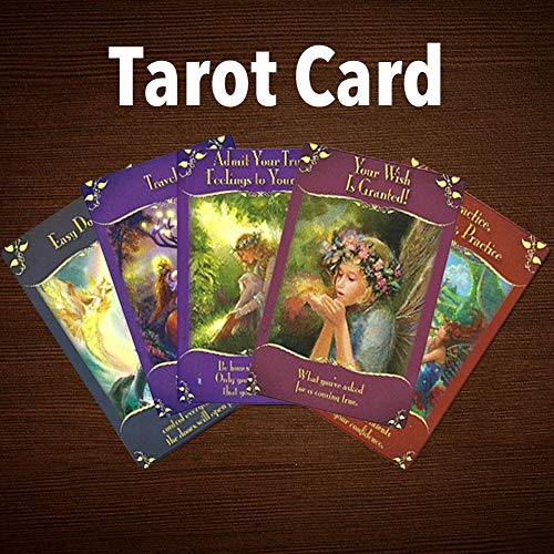 44 Piezas de Mensajes mágicos de Las Cartas del Tarot de Las Hadas, Naipes para Fiestas Familiares, baraja, Cartas de Tarot, Juegos de Mesa