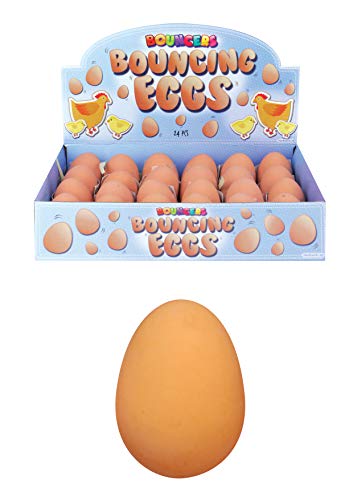 6x Huevos Falsos - Pelotas de Goma