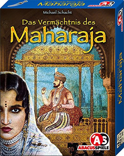 ABACUSSPIELE 08164 – Juego de Cartas, el vermächtnis del Maharaja