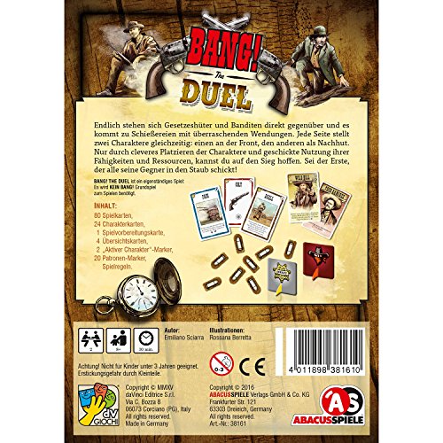 ABACUSSPIELE 38161 – Bang. The Duel,