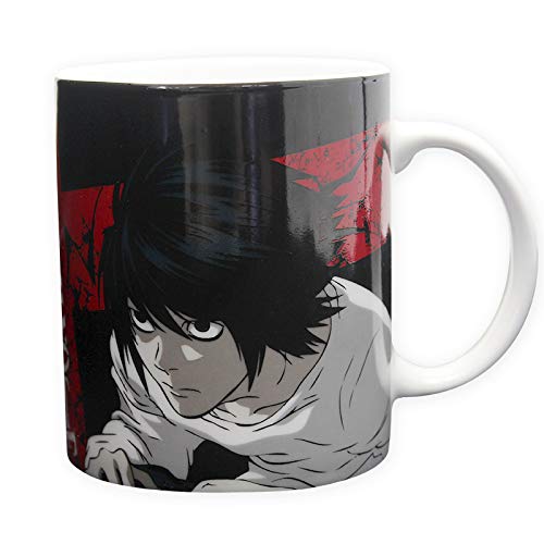 ABYstyle - DEATH NOTE - Taza - 320 ml - L y Light