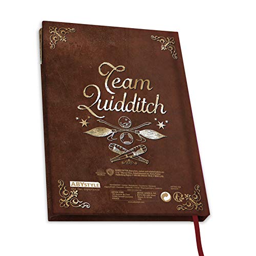ABYstyle - Harry Potter - Cuaderno A5 - Quidditch