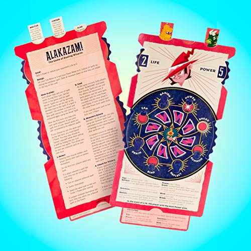 Alakazam! the Game of Dueling Wizards - Fast-Paced and Magical Card Game for Two Players - Great for Ages 6+ - Includes Two Fully Contained Game Cards