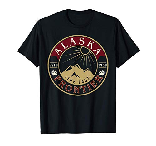 Alaska The Last Frontier Glacier Bear Camiseta