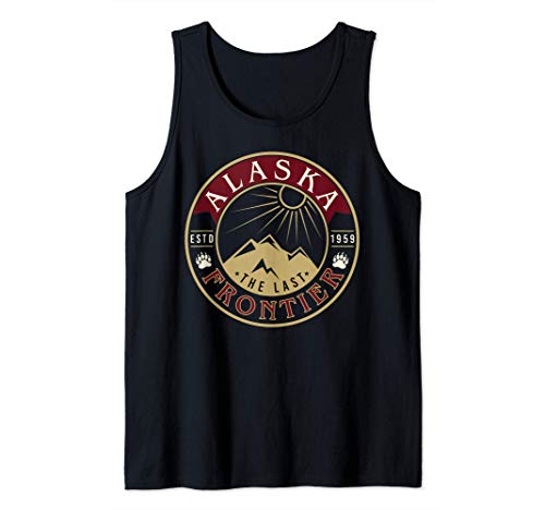 Alaska The Last Frontier Glacier Bear Camiseta sin Mangas