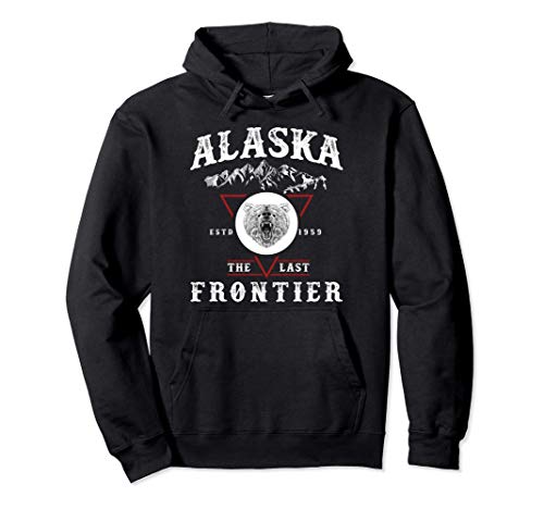 Alaska The Last Frontier Glacier Bear Sudadera con Capucha