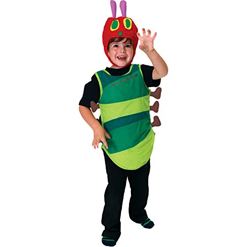 amscan 9902972 - Disfraz infantil con diseño de oruga (3-5 años)