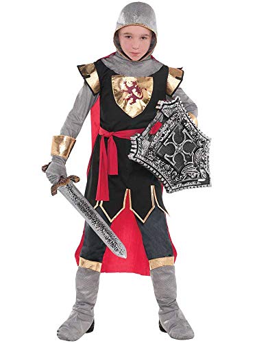 amscan 9904192 Juego de disfraz de Crusader para niños de 10 a 12 años