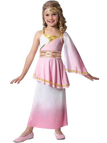 amscan 9904479 Conjunto de disfraz de diosa romana infantil, 4-6 años-2 piezas
