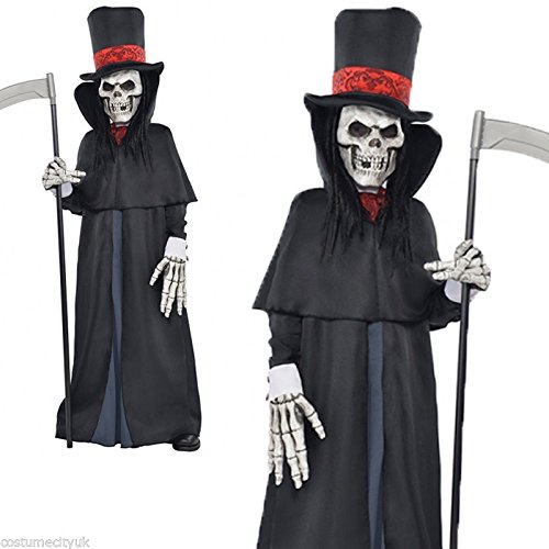 Amscan - 999 476 - adolescente de Halloween Disfraces - Reaper Lujo - 12-14 años