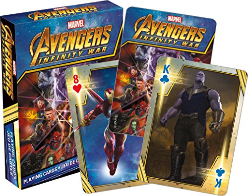 Aquarius 52557 Marvel Avengers Infinity War Playing Cards, Multi-Colored, 3"