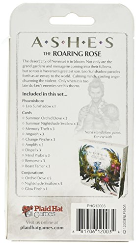 Ashes The Roaring Rose Board Game by Plaid Hat Games