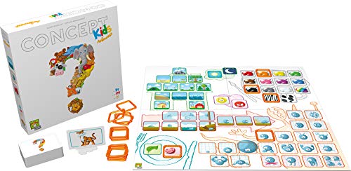 Asmodée- CKA-FR01 Concept Kids, Juego infantil