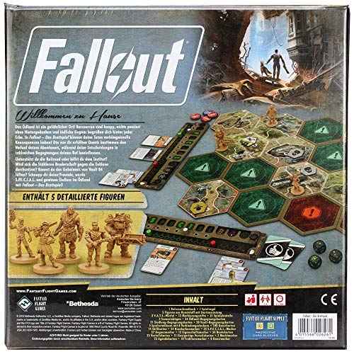 Asmodee Fallout: El Juego básico de Mesa (en alemán)