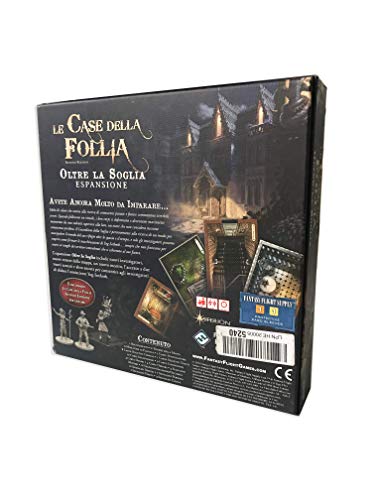 Asmodee - Le Case Della Follia, Segunda edición: más allá del umbral, expansión Juego de Mesa, edición en Italiano, 9403