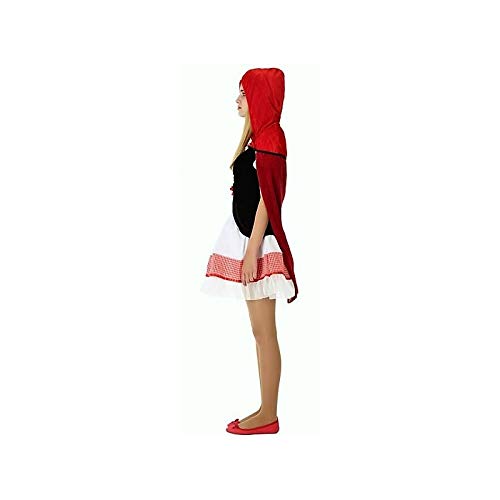 Atosa-61617 Atosa-61617-Disfraz Caperucita- ADOLESCENTE- Mujer- rojo, Color (61617) , color/modelo surtido