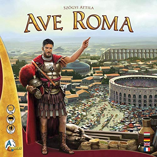 Ave Roma Boardgame EN/UN/DE/FR Games Giochi Tavolo Accessori