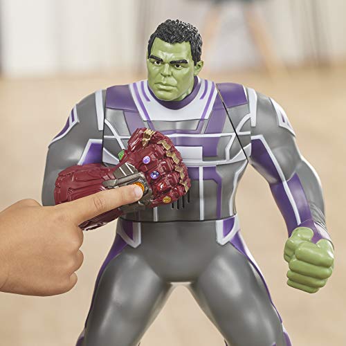 Avengers - Figura electrónica Hulk (Hasbro E3313EW0), Versión inglesa