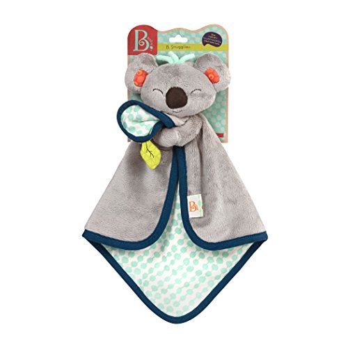 B. Toys – B. Snugglies – la Manta de Seguridad del Esponjoso Koko el Koala – Adorable cobija para bebé de Tela Suave