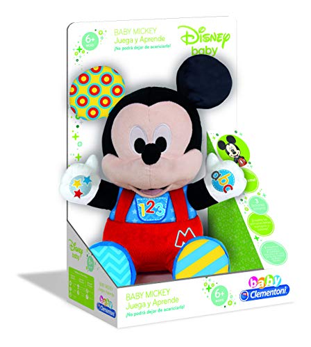 Baby Disney - Peluche Baby Mickey (Clementoni 55324)