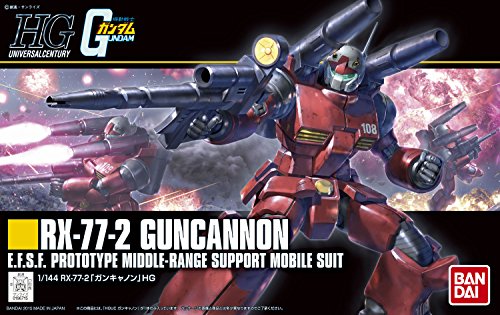 Bandai Hobby HGUC Guncannon Revive Figura de acción (Escala 1/144)