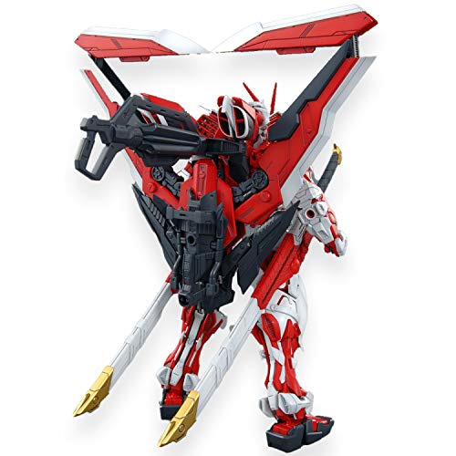 Bandai MBF-P02KAI Gundam Astray Red Frame Figura de Vinillo, 1:1000 Scale