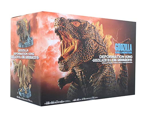 Banpresto-BP19928 Godzilla King of The Monsters, Accion, Figura Deforume Gozilla, Color (Bandai BP19928)