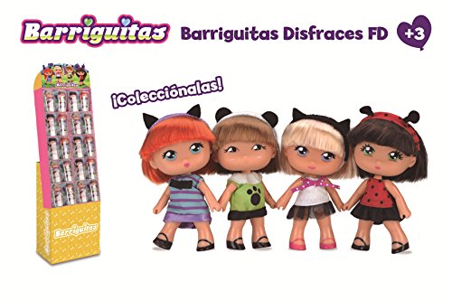 Barriguitas - Minimuñeca con Disfraz de Gato (Famosa 700014185)