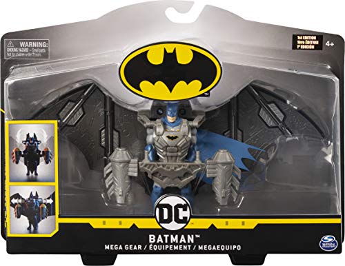 BATMAN 6055947 - Figura de acción de Batman (10 cm, Armadura transformable Mega-Gear, Surtido con Diferentes Variantes)