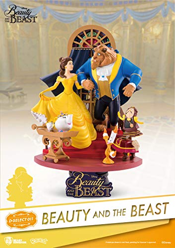 Beast Kingdom - Disney Diorama La Bella Y La Bestia, Multicolor (Beast Kingdom MAY189045)